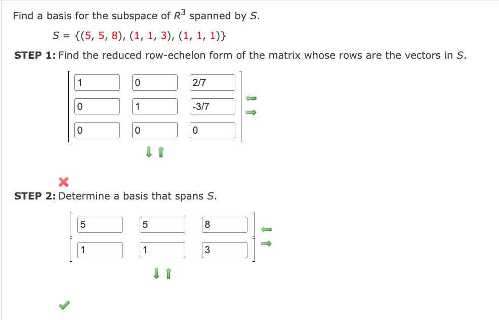 Solved Determine whether S is a basis for R3. | Chegg.com