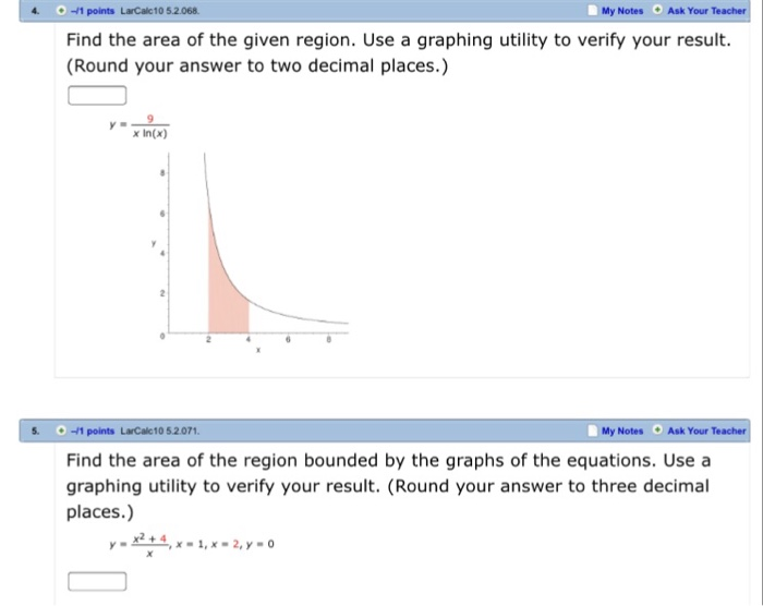 Solved ty Notes O Ask Your Teacher 4. -11 points LarCalic10 | Chegg.com