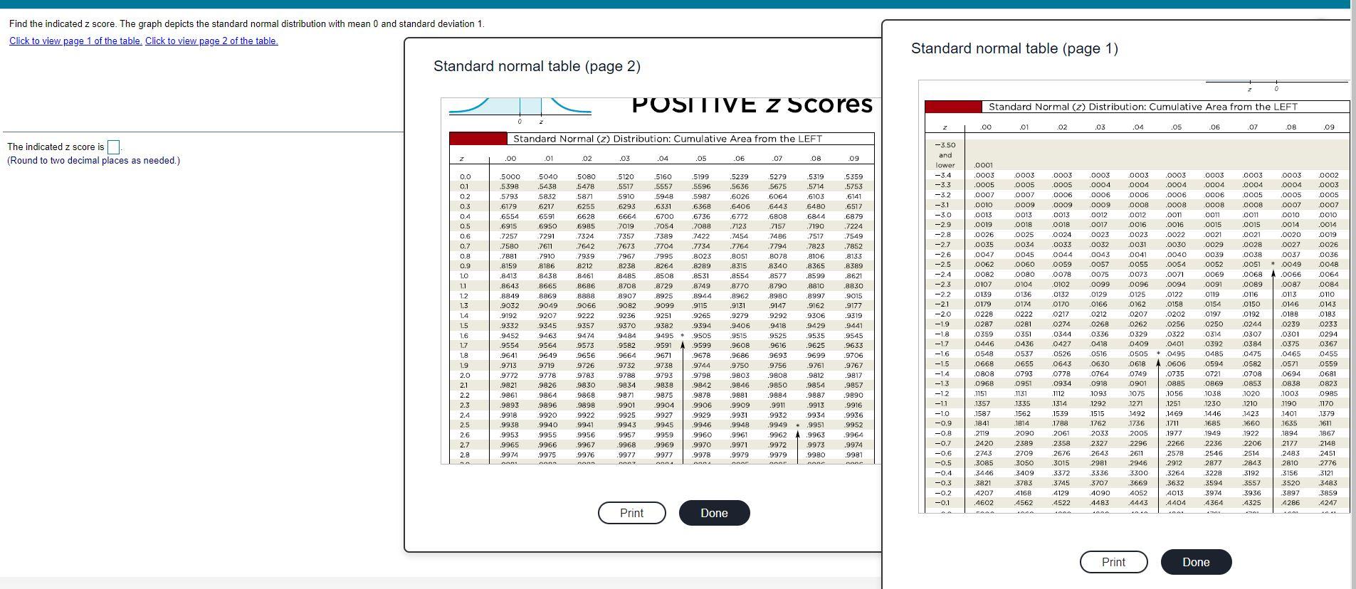 solved-0-9826-n-find-the-indicated-z-score-the-graph-chegg