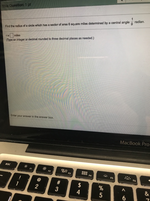 Solved omplete the sentence below. n a dircle of radius r, a | Chegg.com