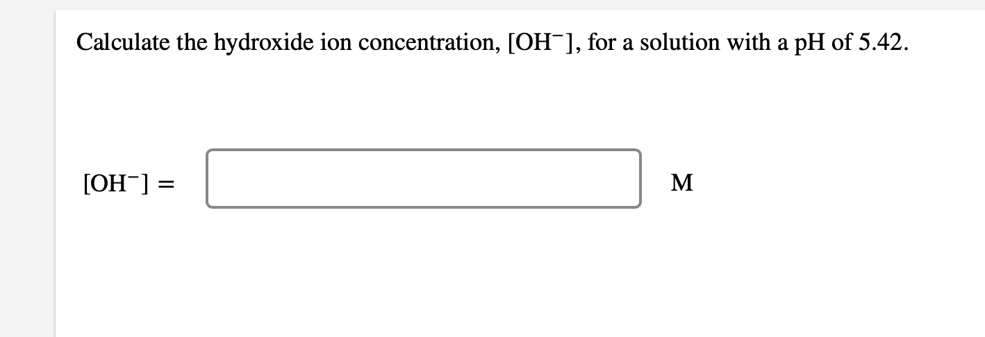 hydroxide ion