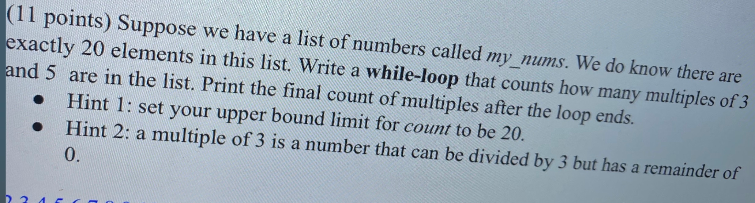 Solved "Please write a python code for each of the 5 parts | Chegg.com