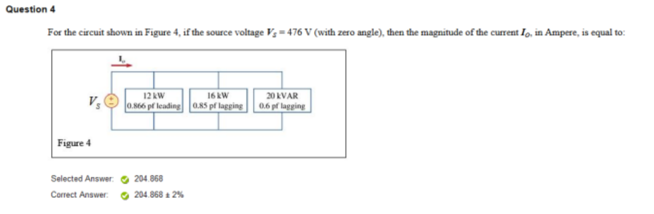 Solved Question 4 For the circuit shown in Figure 4, if the | Chegg.com