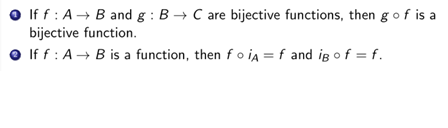 Solved If F : A → B And G: B→ C Are Bijective Functions, | Chegg.com