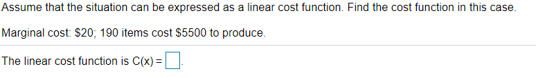 Solved Assume that the situation can be expressed as a | Chegg.com