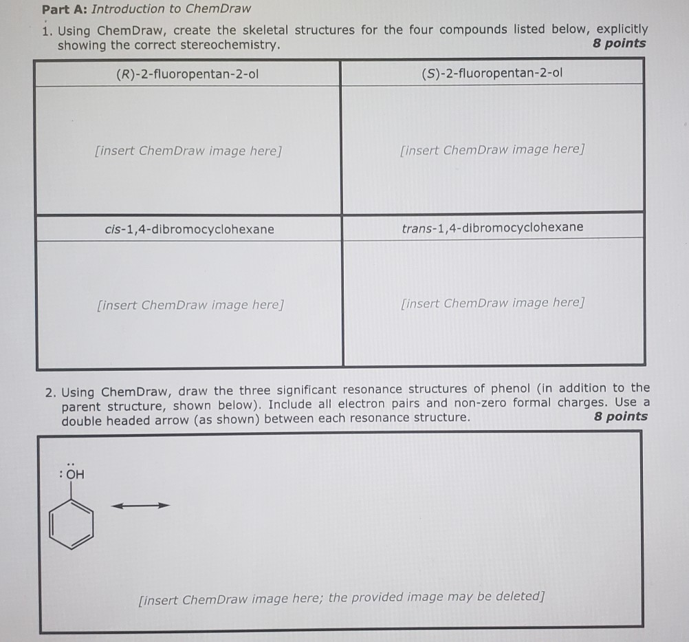 chemdraw name to structure