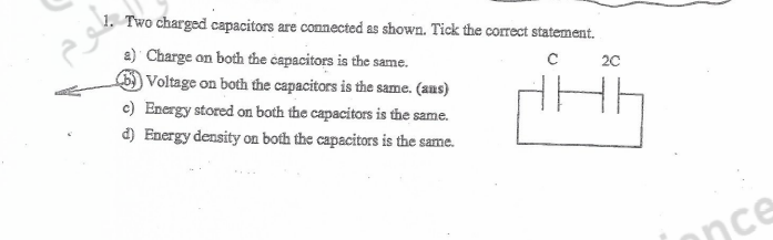 Solved Why the answer is (b) and not (a) since they are | Chegg.com