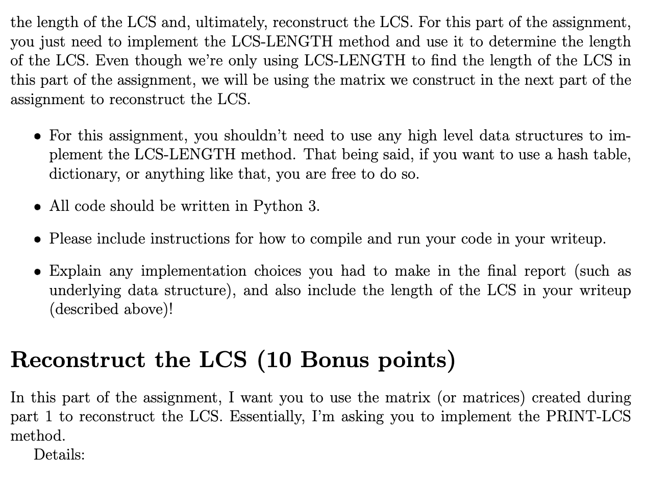 Solved In this assignment will be focused on a single | Chegg.com