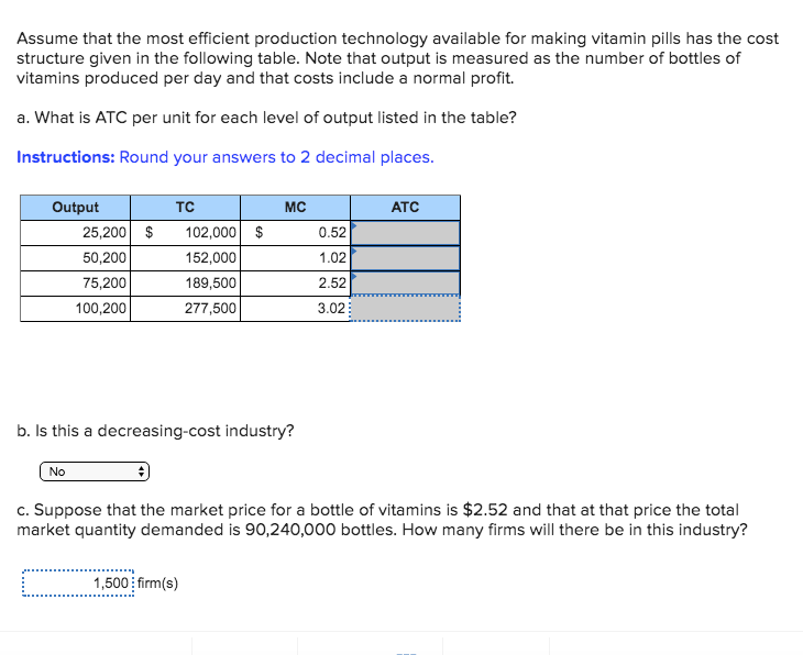 solved-assume-that-the-most-efficient-production-technology-chegg