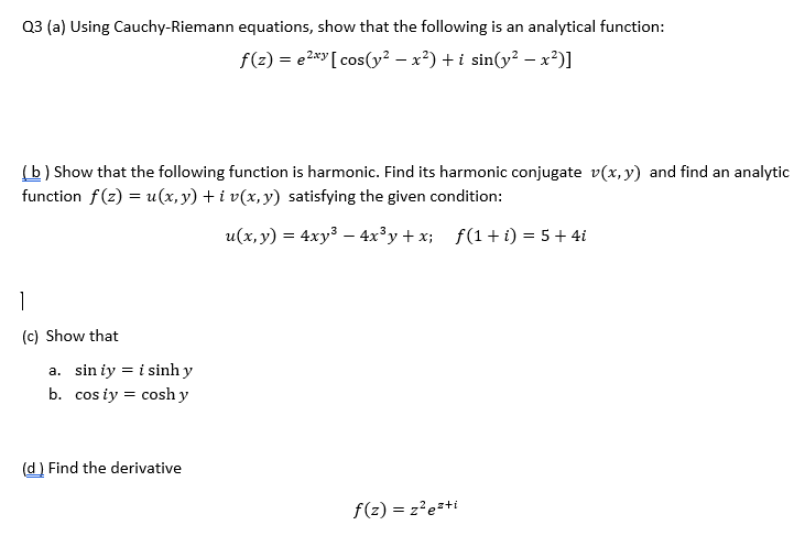 solved-q3-a-using-cauchy-riemann-equations-show-that-the-chegg