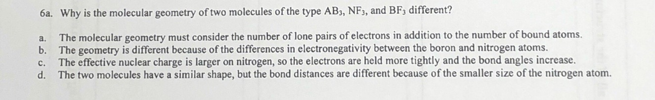 solved-6a-why-is-the-molecular-geometry-of-two-molecules-of-chegg