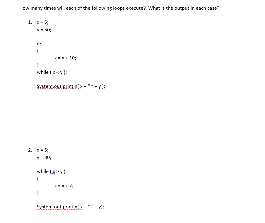 Loop x amount 2025 of times java