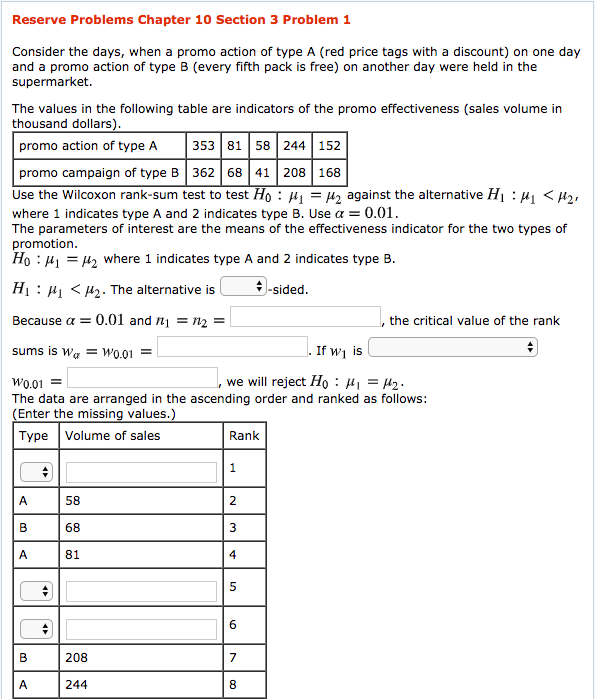 Solved Reserve Problems Chapter 10 Section 3 Problem 1 | Chegg.com