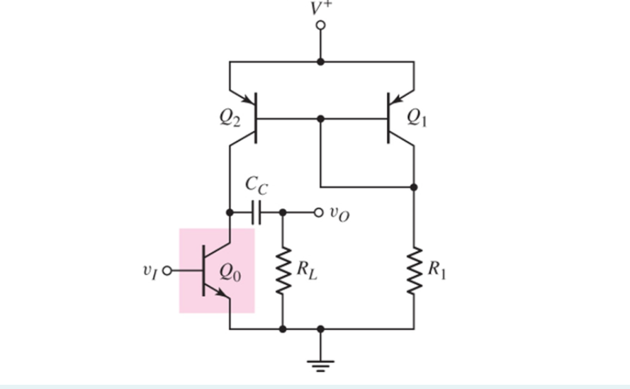 Solved Consider the circuit shown in FIGURE Q1 below, let V+ | Chegg.com