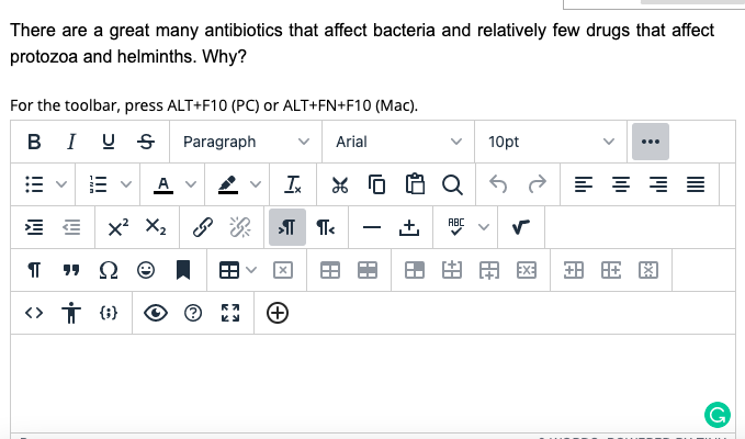Solved There are a great many antibiotics that affect | Chegg.com