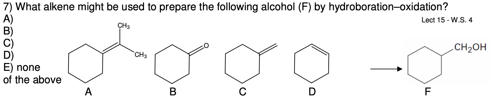 Solved none the above A B C D | Chegg.com