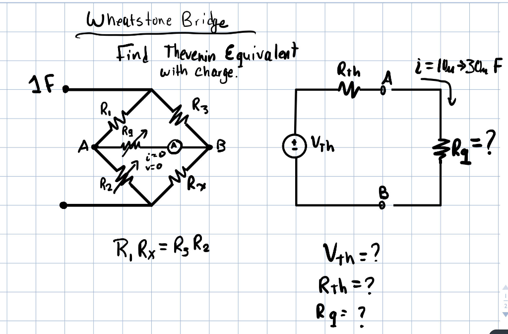 Solved Wheatstone Bridge Find Thevenin Equivalent with