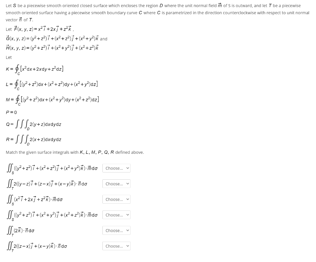 Solved Let S Be A Piecewise Smooth Oriented Closed Surfac Chegg Com