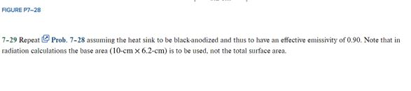 Solved FIGURE P7-28 7-29 Repeat Prob. 7-28 assuming the heat | Chegg.com
