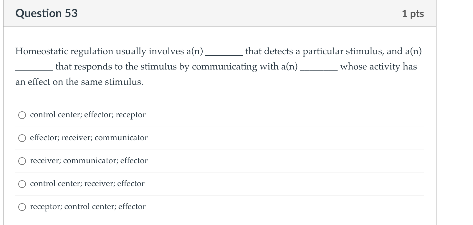 Solved Question 48 1 pts Which of the following is NOT a | Chegg.com