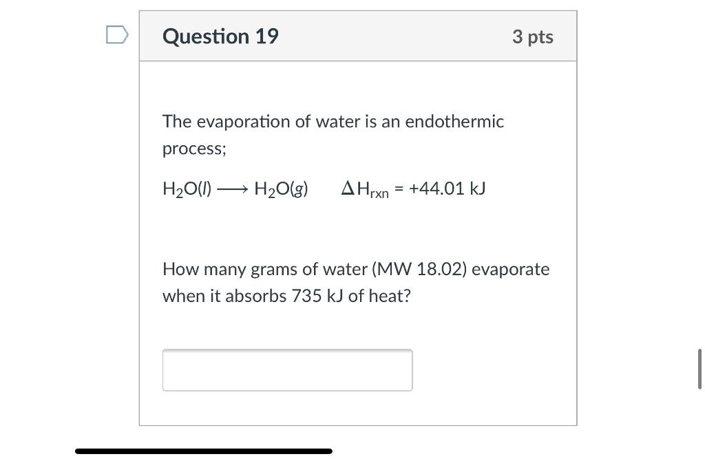Solved Question 17 3 pts Based on the following balanced | Chegg.com