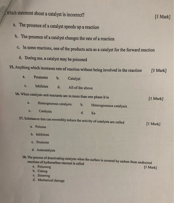 What is the Difference Between Catalyst Promoter and Catalyst Poison