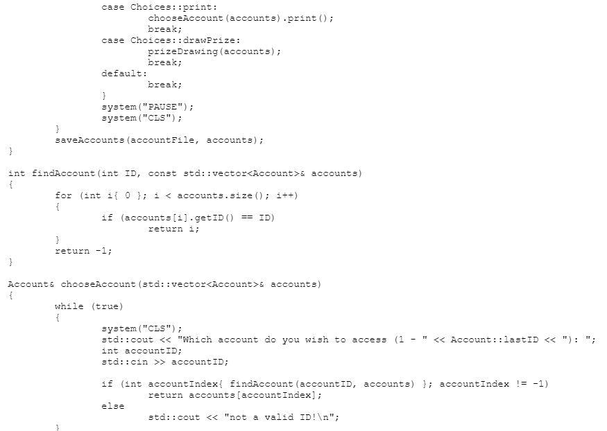Solved In C++ Do Not Copy other Chegg answers. Code so far: | Chegg.com