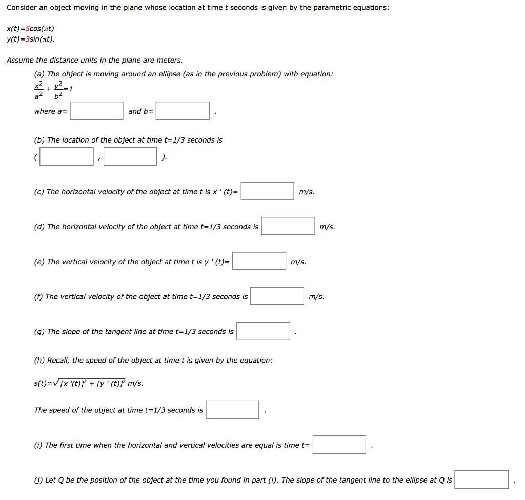 solved-consider-an-object-moving-in-the-plane-whose-location-chegg