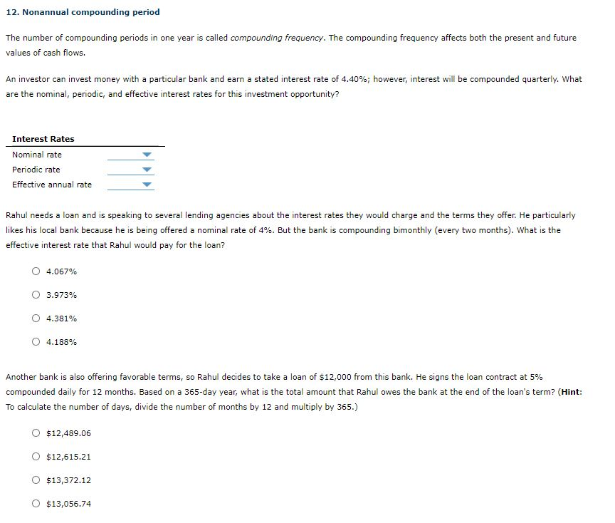 solved-12-nonannual-compounding-period-the-number-of-chegg