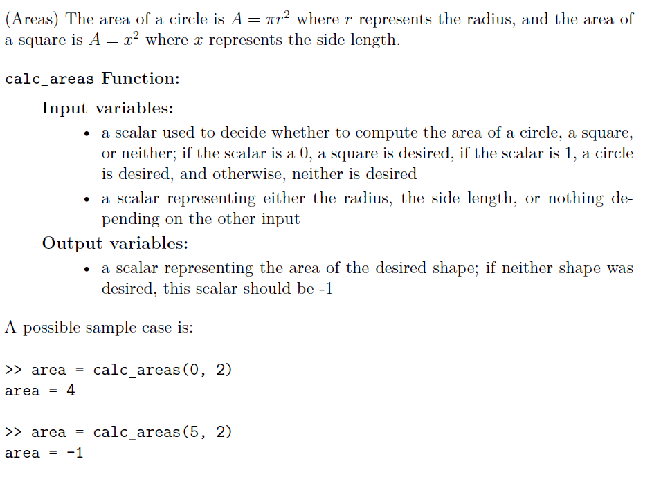 Solved = (Areas) The area of a circle is A = ar? where r | Chegg.com