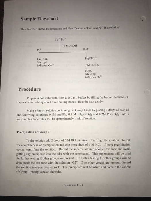 Solved Experiment 11 Name Lab DayRoom PreLaboratory