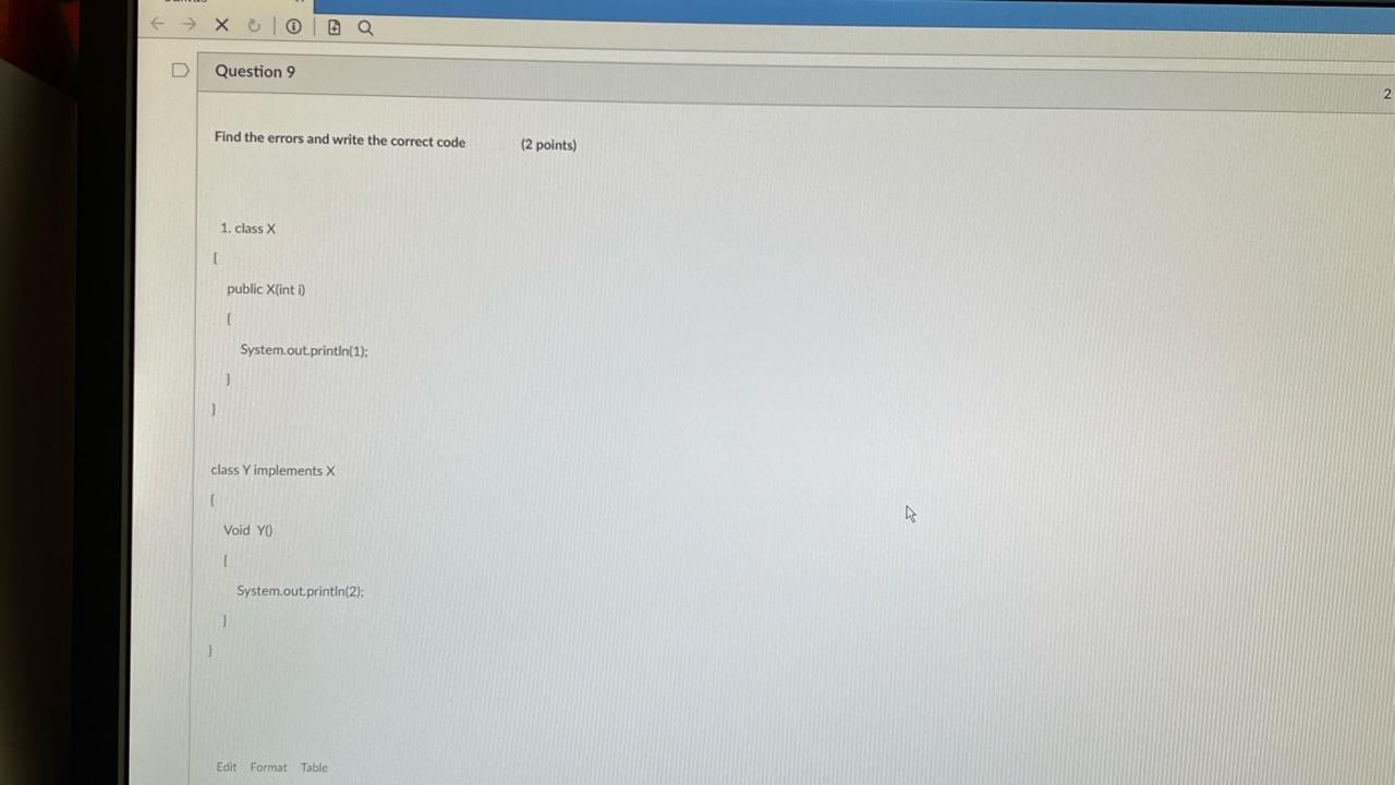 Solved Find the errors and write the correct code (2 points) | Chegg.com