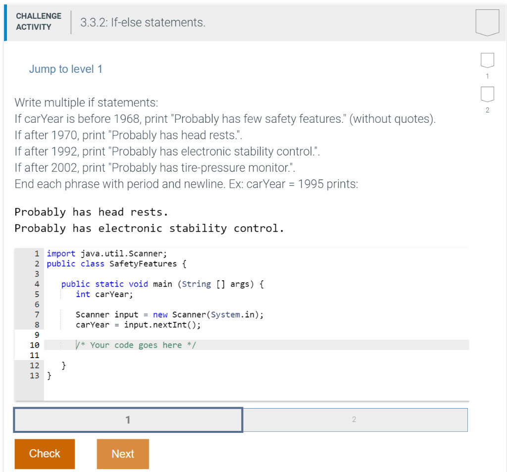 solved-challenge-activity-3-3-2-if-else-statements-jump-to-chegg