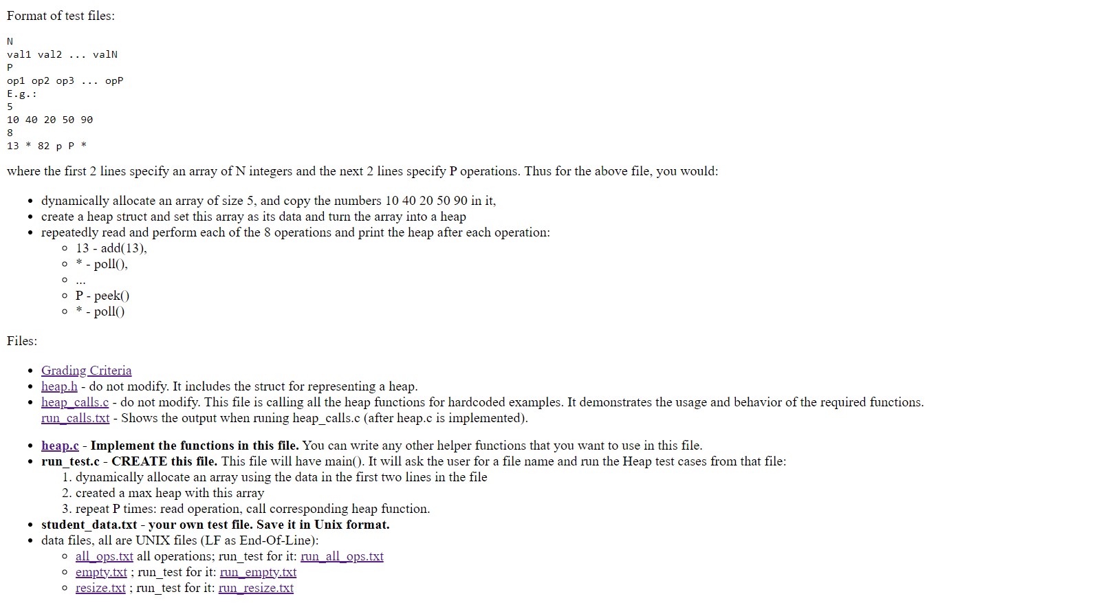 Format of test files: where the first 2 lines specify an array of ( mathrm{N} ) integers and the next 2 lines specify ( 