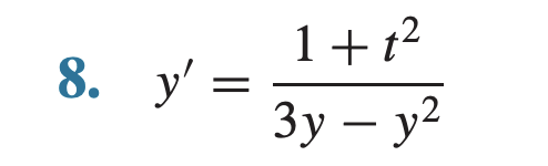 Solved In each of Problems 5 through 8, state where in the | Chegg.com