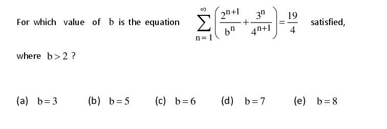 Solved 20+1 31 19 For Which Value Of B Is The Equation = | Chegg.com