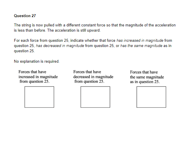 Solved Question 25 The system shown at right consists of | Chegg.com