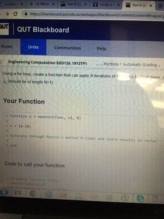 Qut blackboard on sale