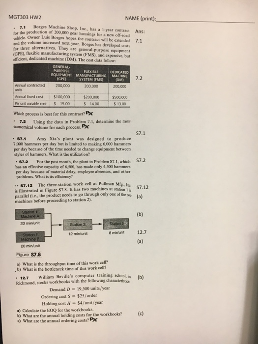 Solved Please answer and complete ALL questions with | Chegg.com
