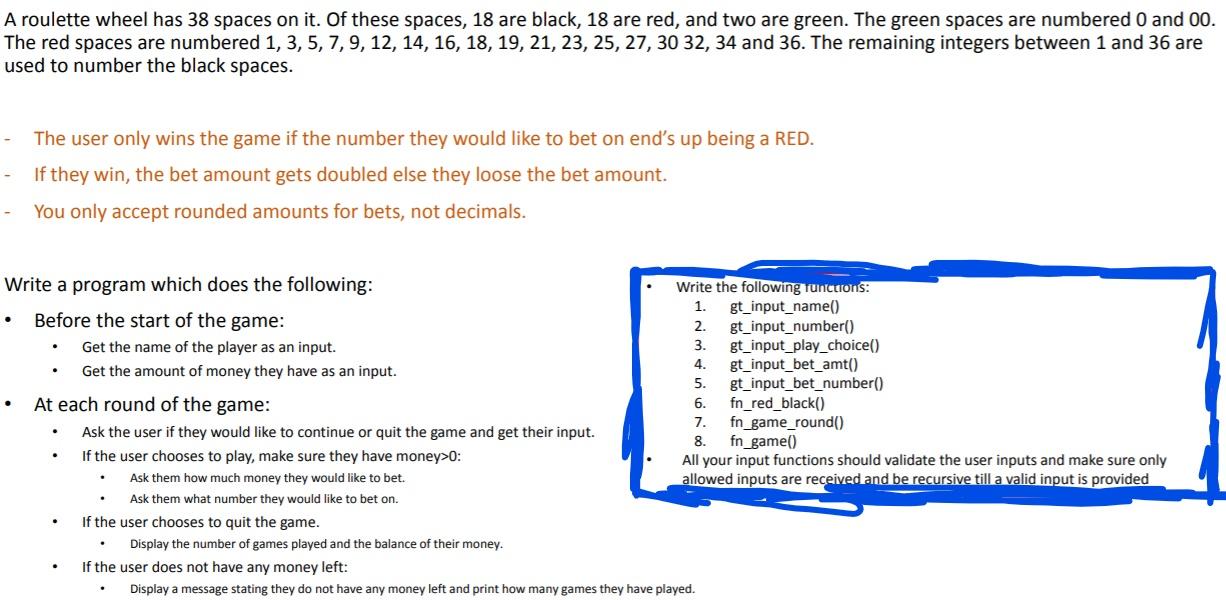 Solved A roulette wheel has 38 spaces on it. Of these