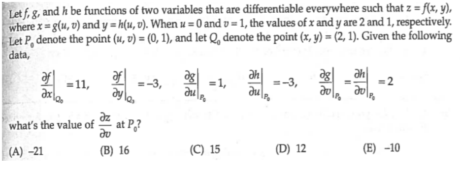 Solved Let F G And H Be Functions Of Two Variables That Chegg Com