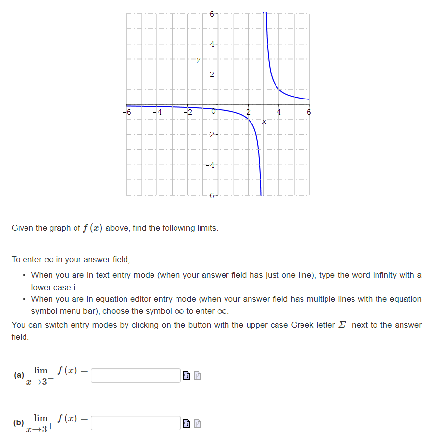 Solved Given the graph of f(x) above, find the following | Chegg.com
