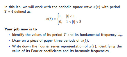 Solved In this lab, we will work with the periodic square | Chegg.com