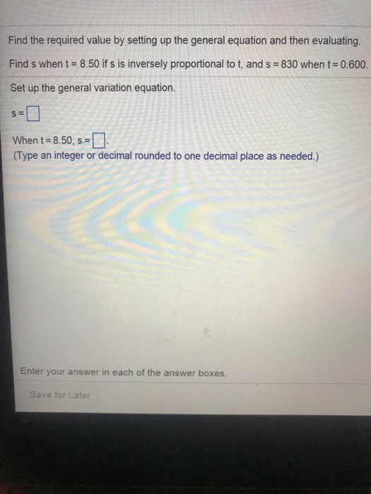 Solved Find the required value by setting up the general | Chegg.com