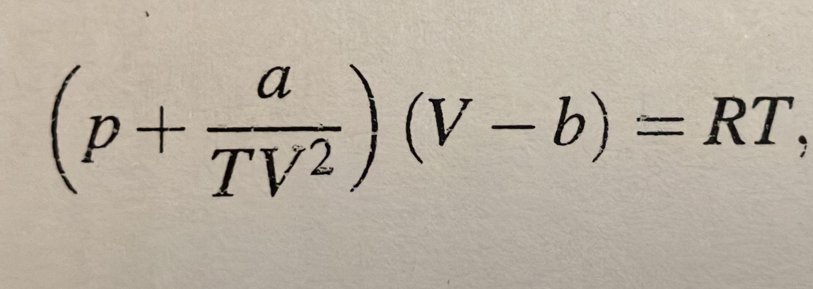 Solved Find that the expansiveness defined as of the van | Chegg.com