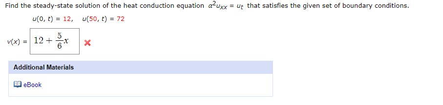 Solved Find the steady-state solution of the heat conduction | Chegg.com