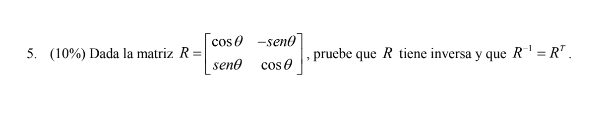 Solved Given the matrix R, prove that R has inverse and | Chegg.com