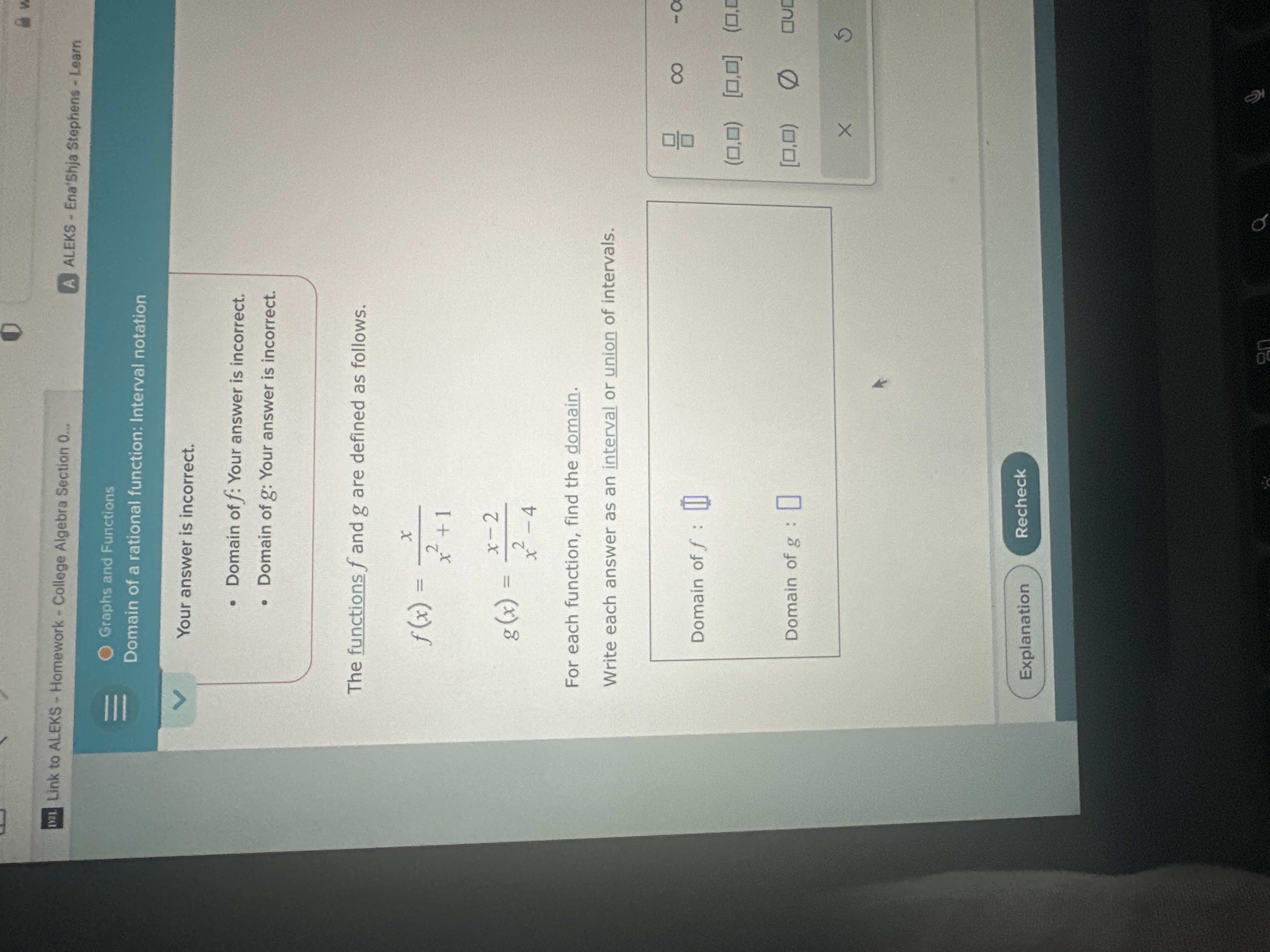 solved-domain-of-a-rational-function-interval-notationyour-chegg