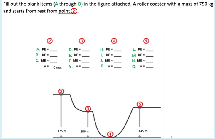 Solved Fill Out The Blank Items A Through O In The Figu Chegg Com