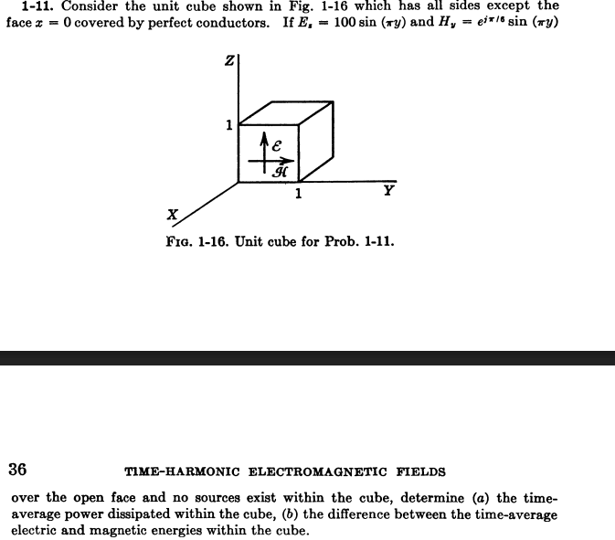 Solved 1-11. Consider the unit cube shown in Fig. 1-16 which | Chegg.com